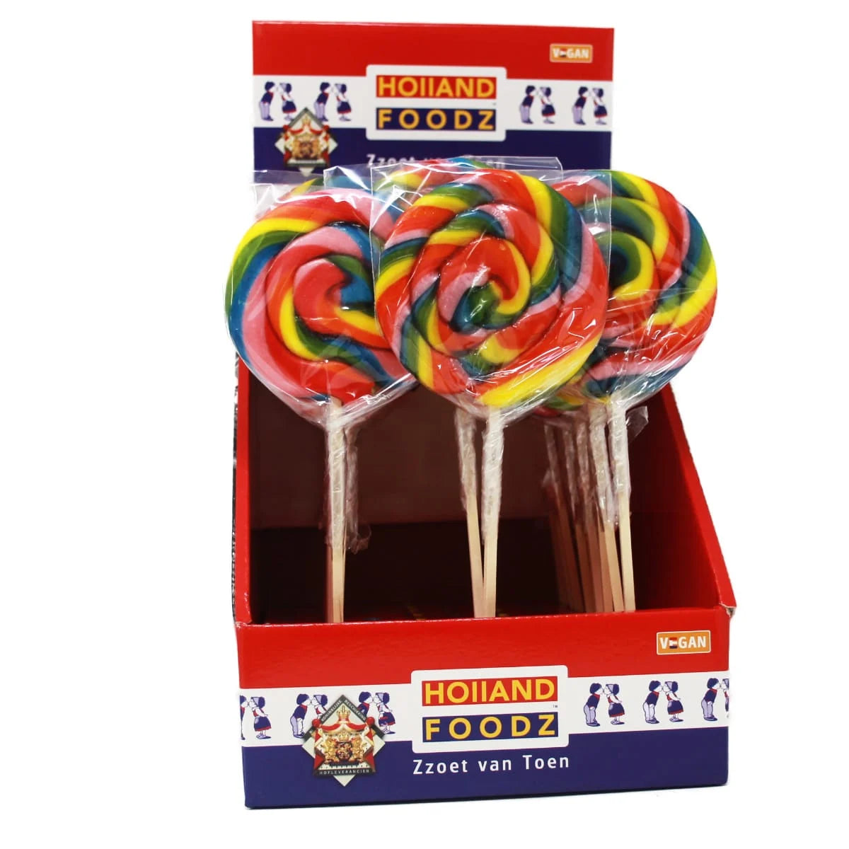 Holland Foodz Sucette Rainbow Spiral 1X