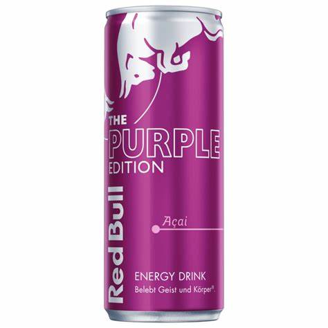 Red Bull Energy Drink Purple Edition Açai