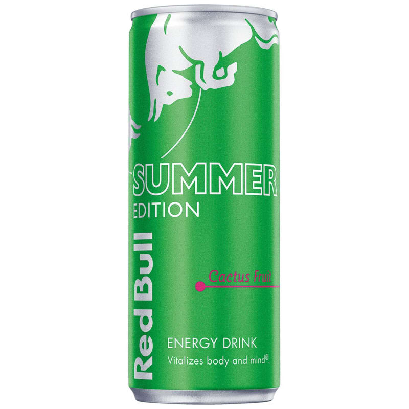 Red Bull Energy Drink Cactus Fruit