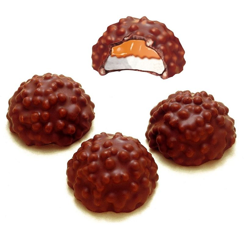 Cémoi Hérissons en guimauve enrobé de chocolat au lait 6X