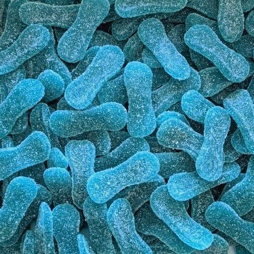 DULCEPLUS Langues bleues sucrées à la framboise Halal