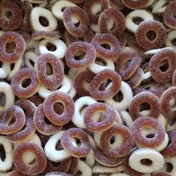 DULCEPLUS Anneaux sucrés goût COLA Halal