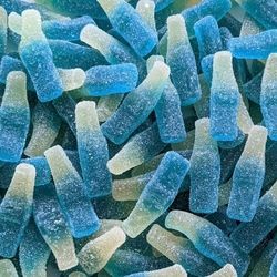 DULCEPLUS Bouteille Framboise bleue Halal