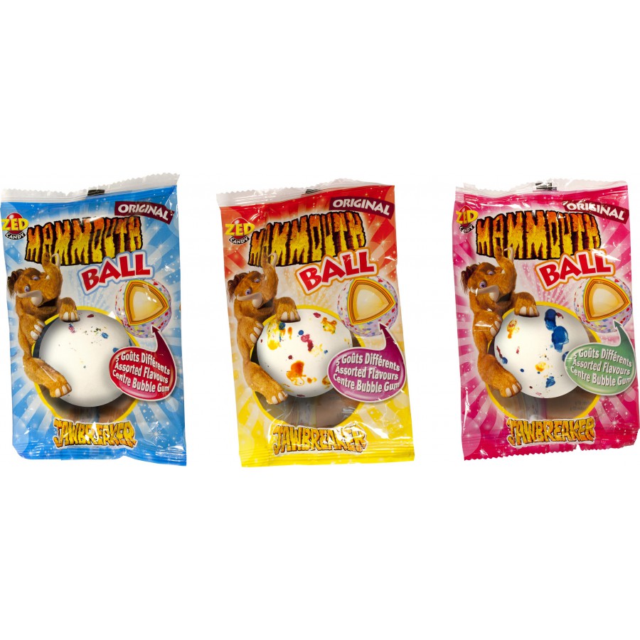 Mammouth Ball Chewing-gum Végan Halal 1X