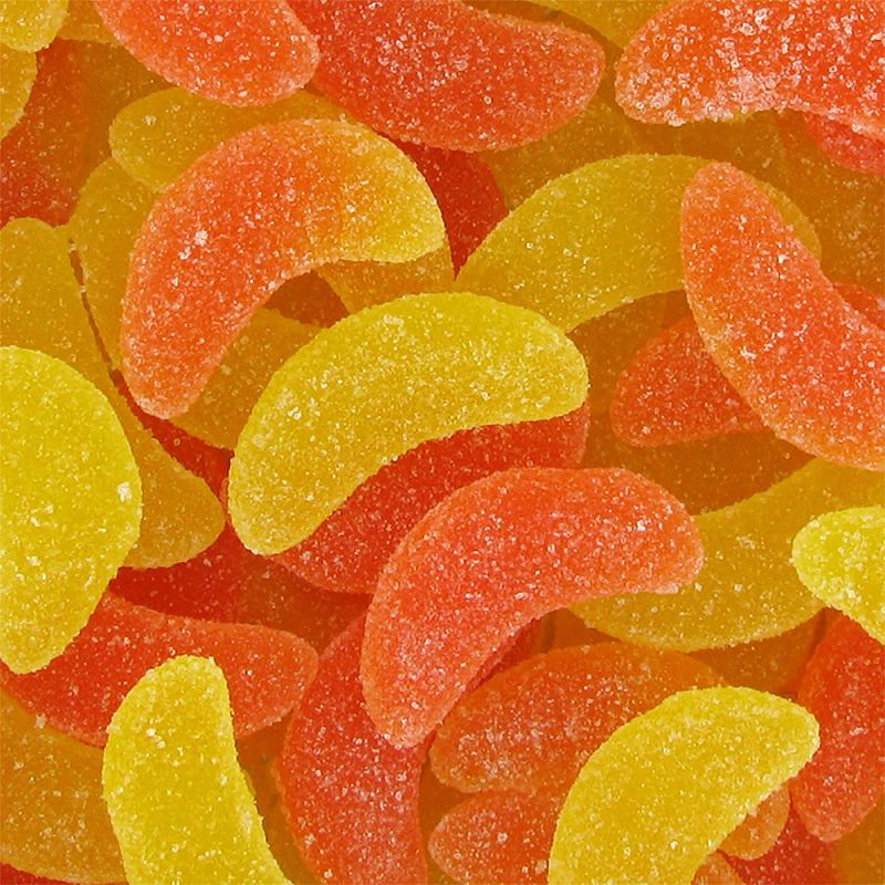 DULCEPLUS Quartier orange et citron acide Halal