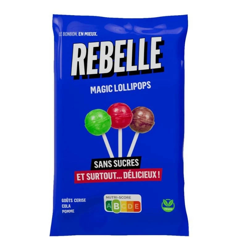 Rebelle Magic Lollipop sans sucres