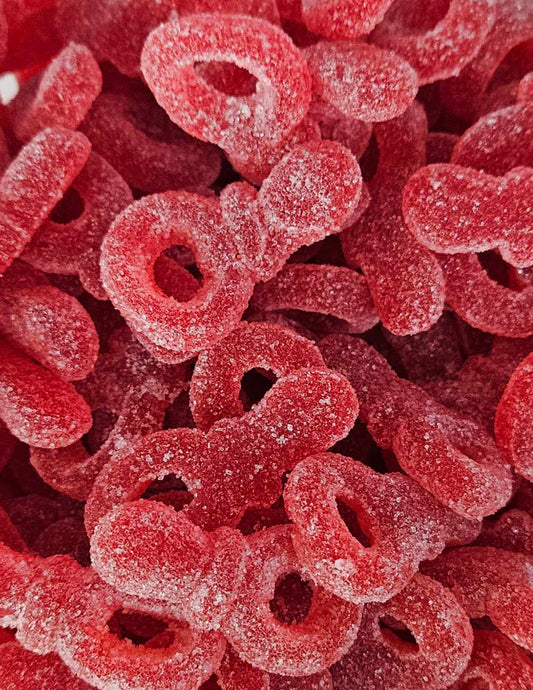 DULCEPLUS Tétines rouges à la fraise sucrés Halal