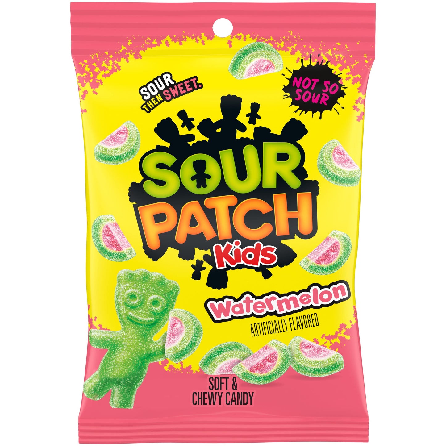 SOUR PATCH KIDS Watermelon Soft & Chewy Candy 102G