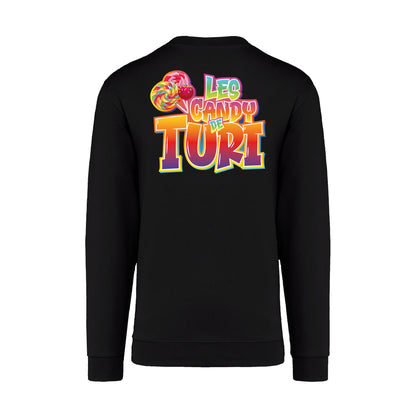 Sweat-shirt  Les Candy de Turi Noir