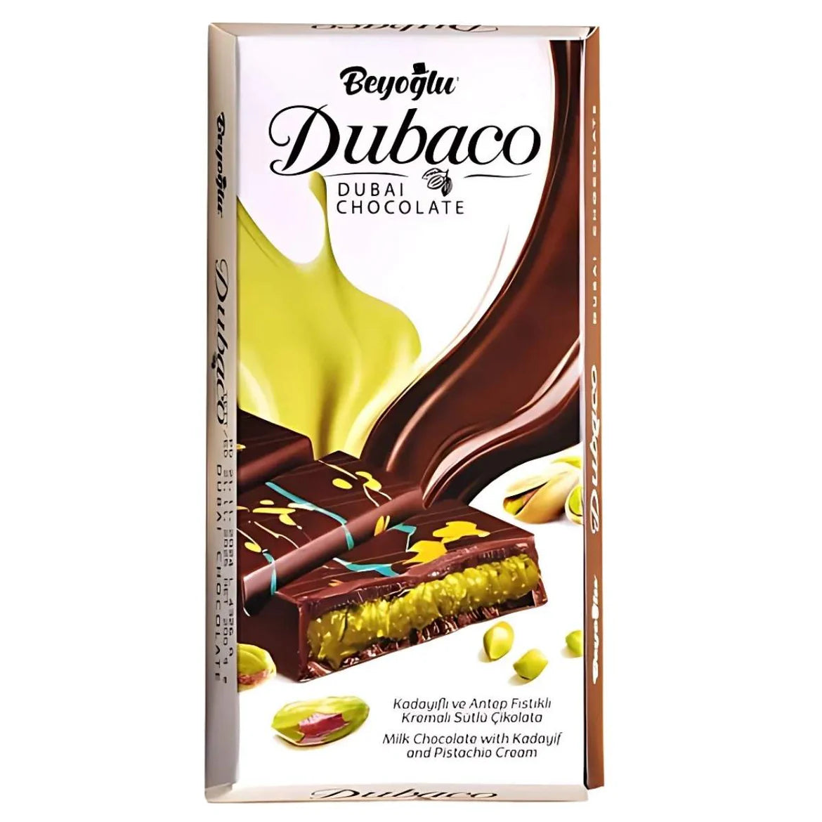 Dubaco Tablette Dubaï pistache