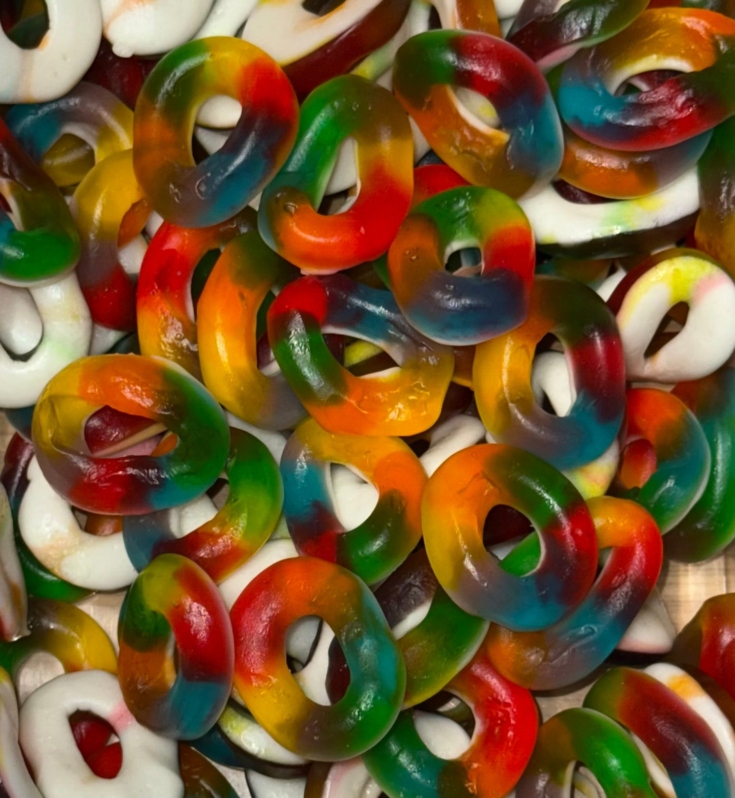 DULCEPLUS Anneaux multicolore Halal