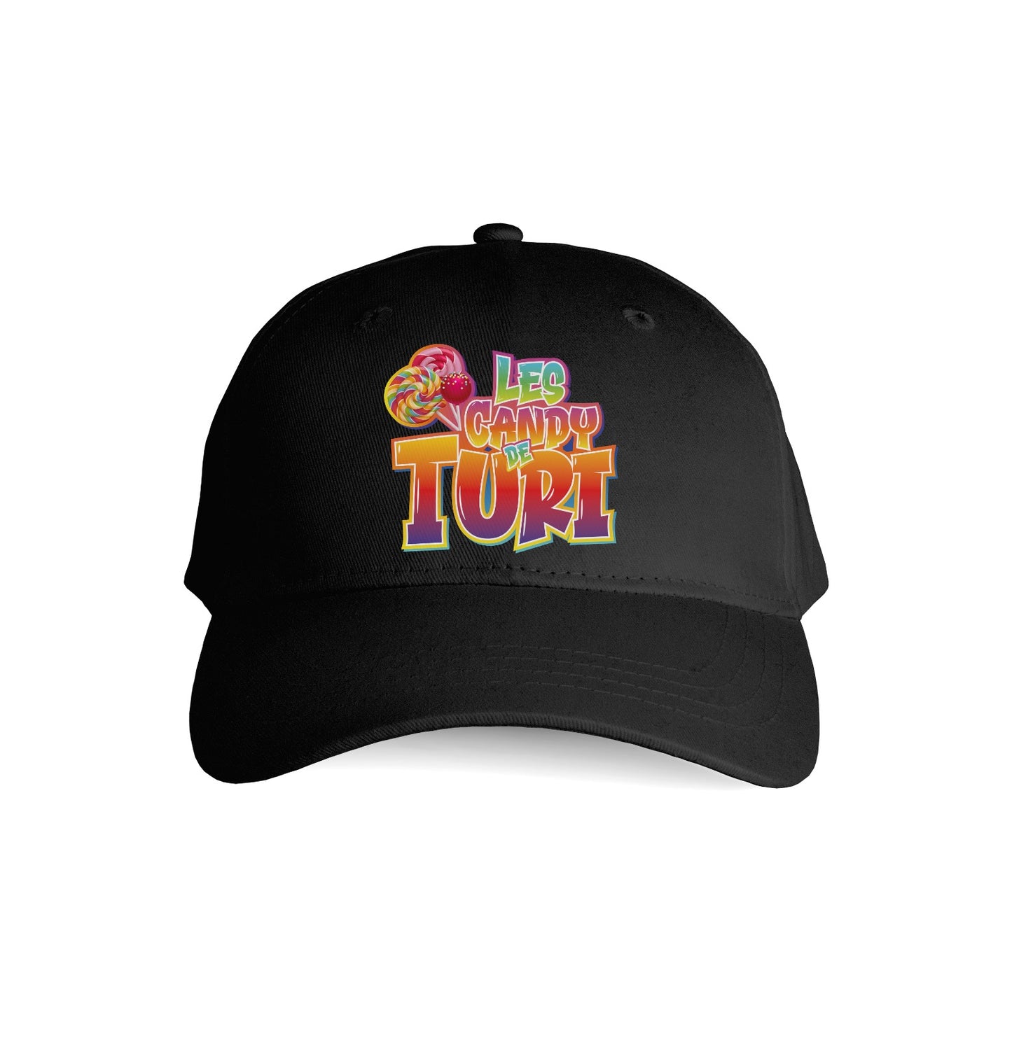 Casquette Les Candy de Turi Noir