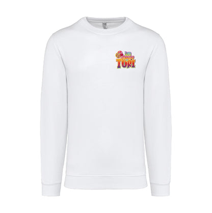 Sweat-shirt  Les Candy de Turi Blanc