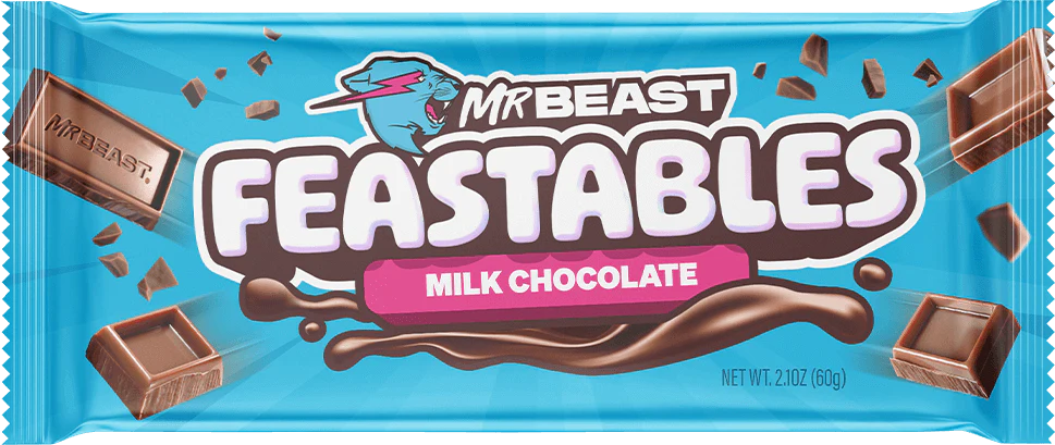 MR Beast Feastables Milk Chocolate