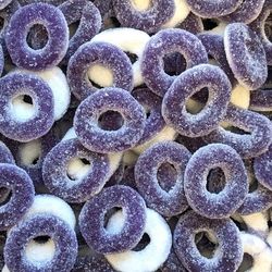 DULCEPLUS Anneaux sucrés goût PASSION Halal