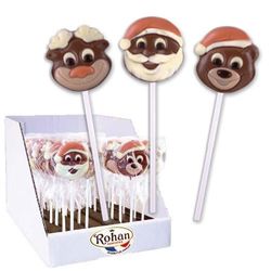 Rohan Sucettes de noël au chocolat au lait 1X